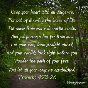Proverbs 4:23-26